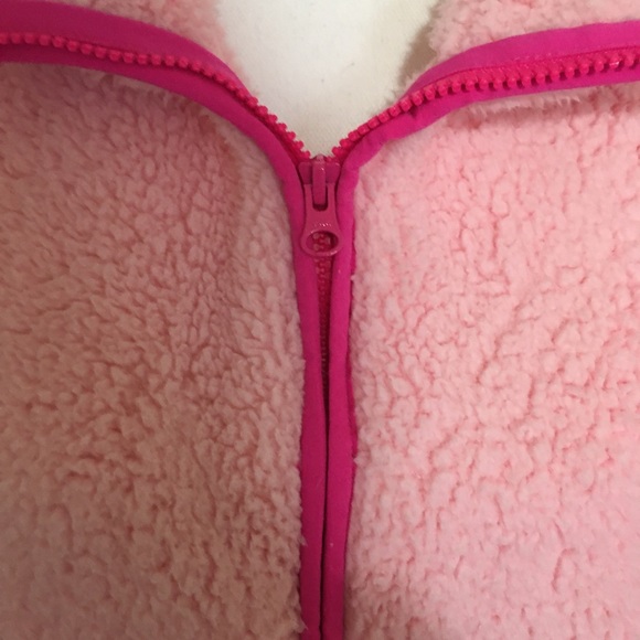 Crown & Ivy Half Zip Pink Sherpa Pullover size S - Picture 4 of 14